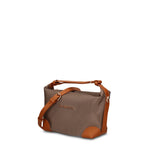 Borsa a Mano in 100% Pu Vegan Leather Verde Militare