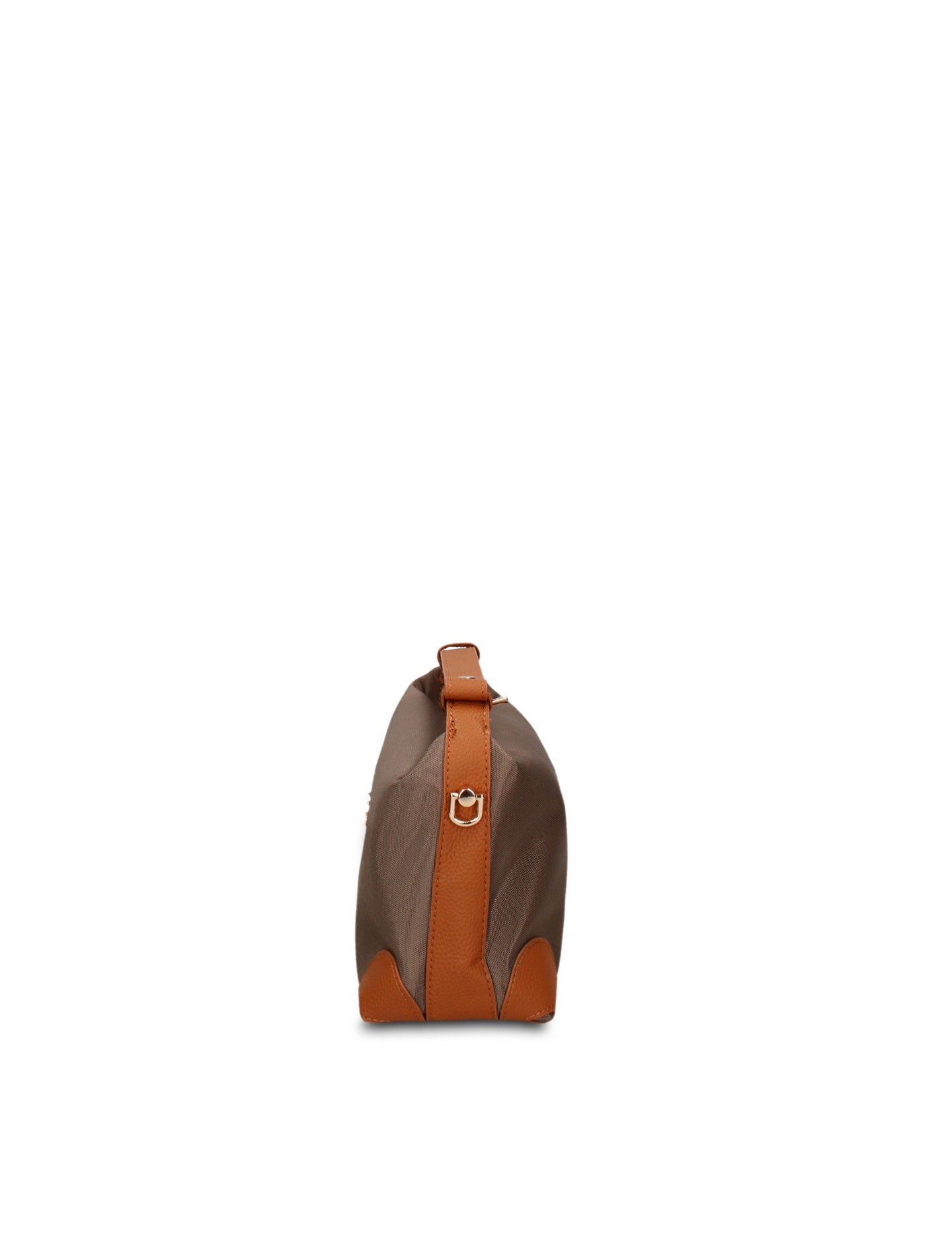 Borsa a Mano in 100% Pu Vegan Leather Verde Militare