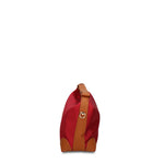 Borsa a Mano in 100% Pu Vegan Leather Rosso