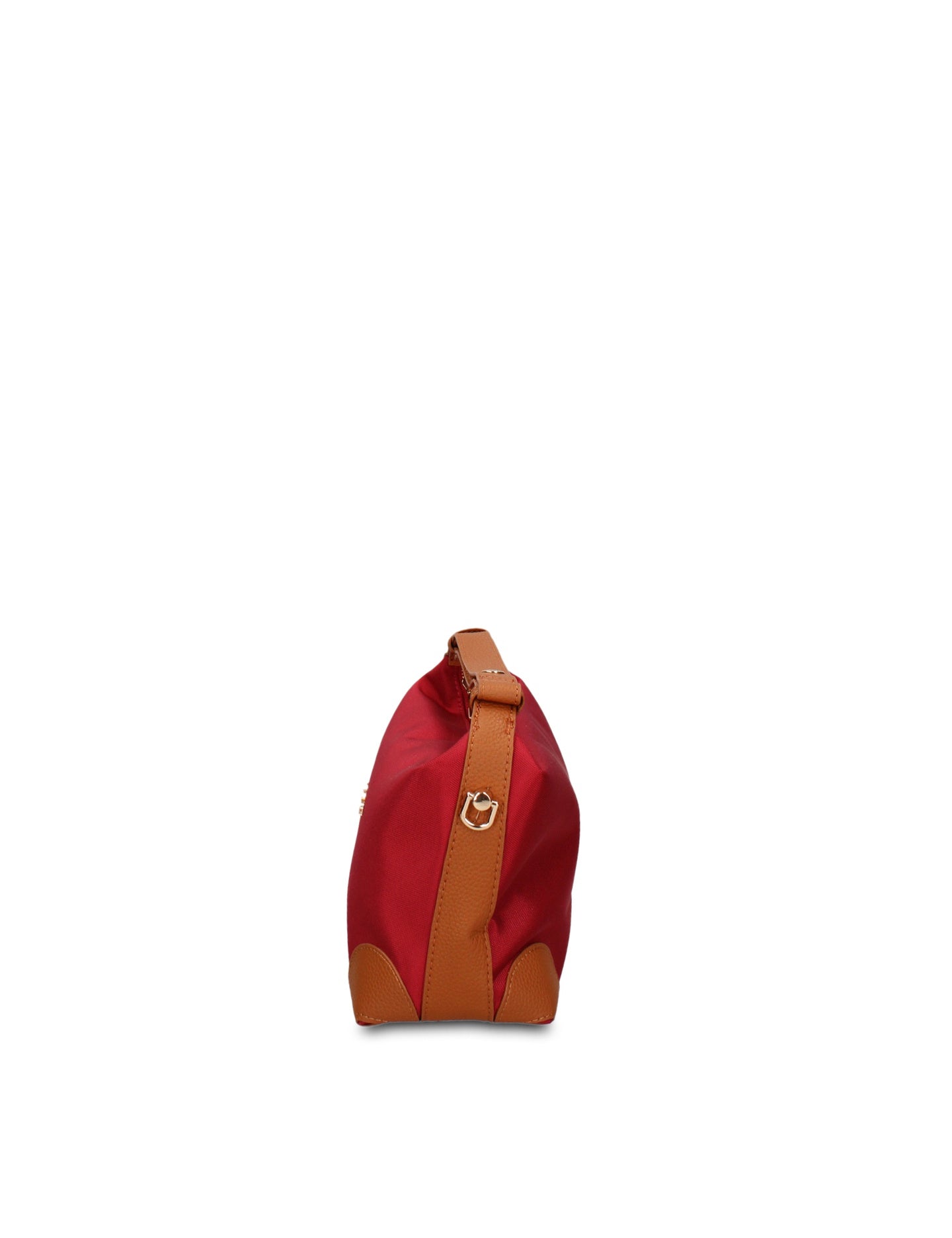 Borsa a Mano in 100% Pu Vegan Leather Rosso