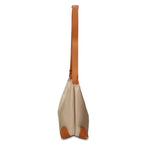 Borsa a Tracolla in 100% Pu Vegan Leather Beige