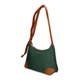 Borsa a Tracolla in 100% Pu Vegan Leather Verde