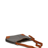 Borsa a Tracolla in 100% Pu Vegan Leather Grigio