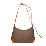 Borsa a Tracolla in 100% Pu Vegan Leather Verde Militare