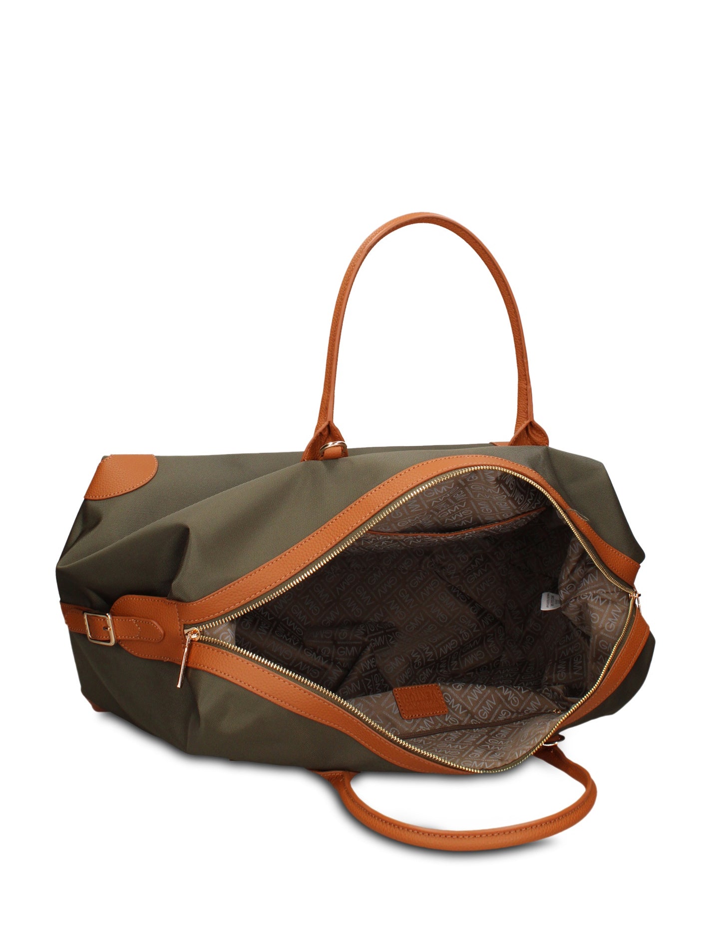 Borsa a Mano in 100% Pu Vegan Leather Verde