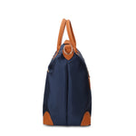 Borsa a Mano in 100% Pu Vegan Leather Blu Scuro