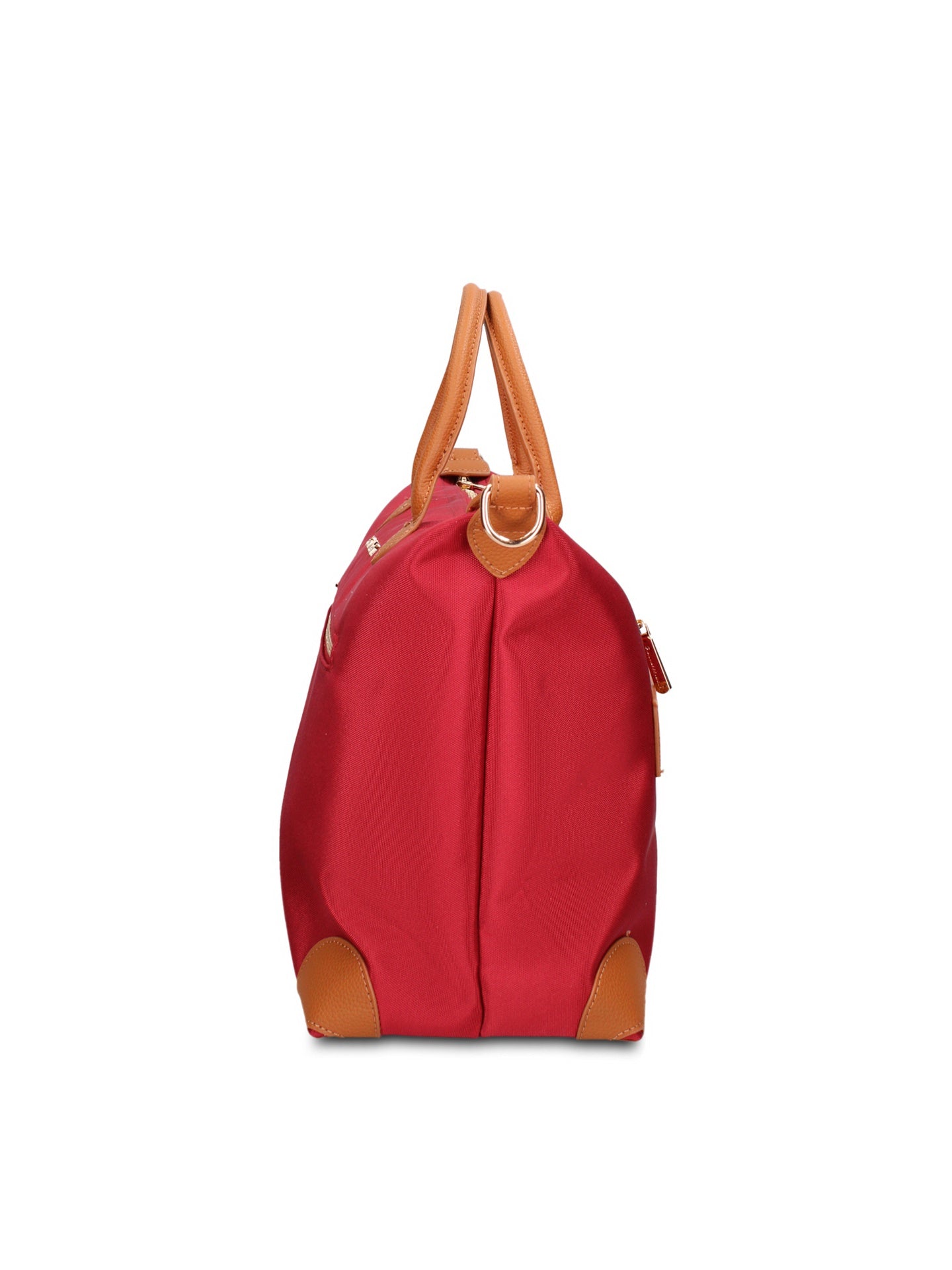 Borsa a Mano in 100% Pu Vegan Leather Rosso