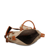 Zaino in 100% Pu Vegan Leather Beige
