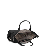 Borsa a Mano in 100% Pu Vegan Leather Nero