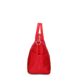 Borsa a Mano in 100% Pu Vegan Leather Rosso