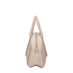 Borsa a Mano in 100% Pu Vegan Leather Beige
