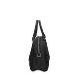 Borsa a Mano in 100% Pu Vegan Leather Nero