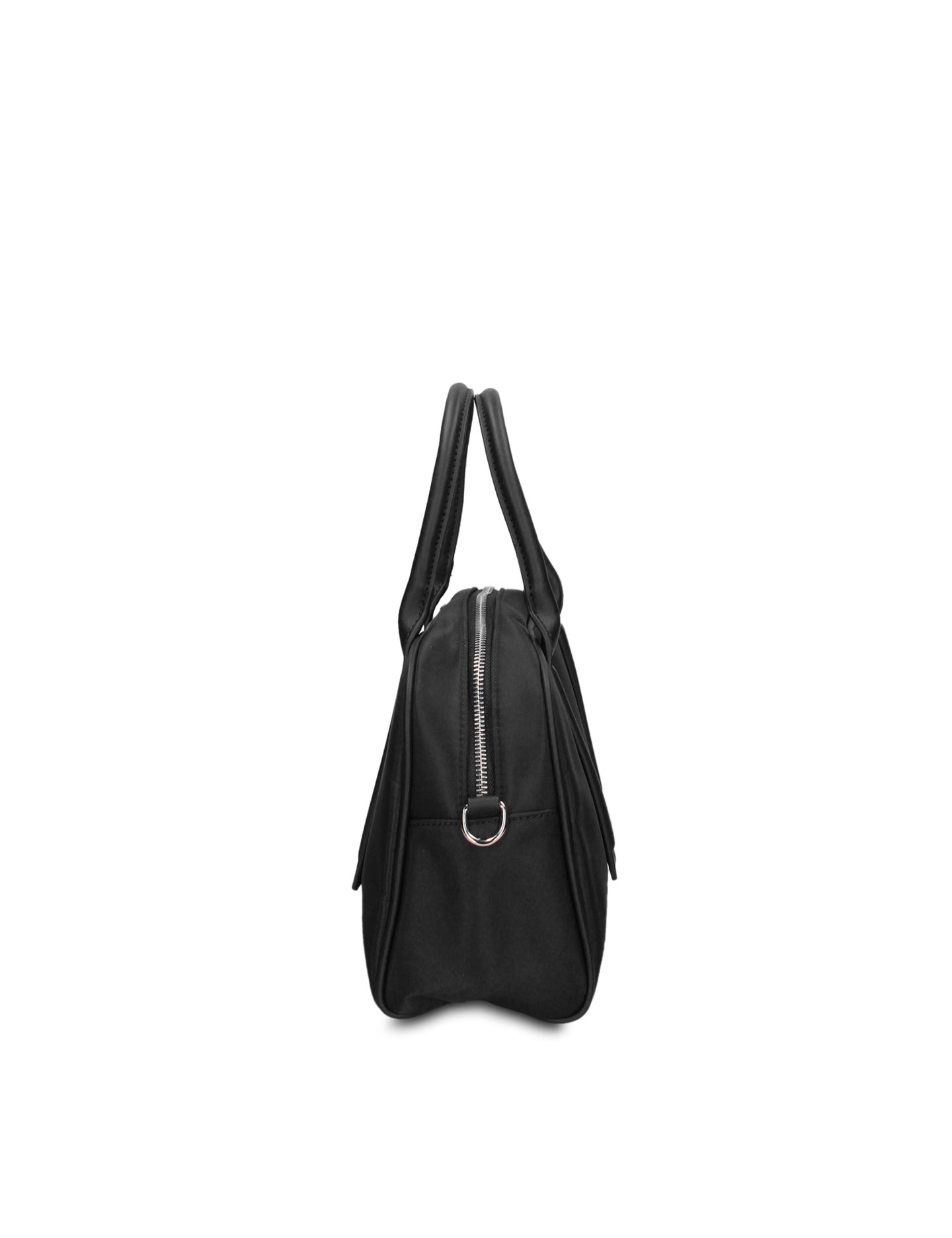 Borsa a Mano in 100% Pu Vegan Leather Nero
