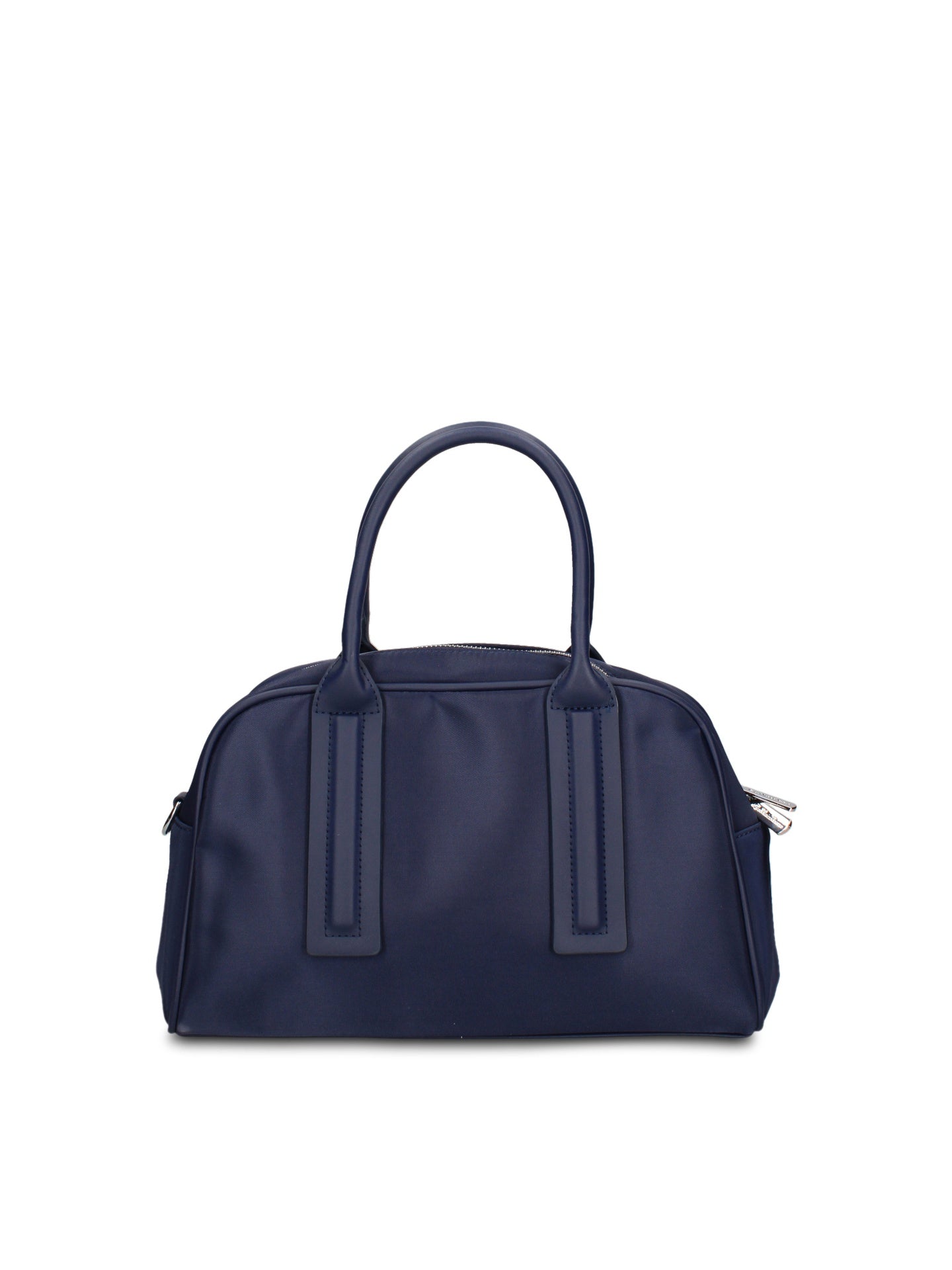 Borsa a Mano in 100% Pu Vegan Leather Blu