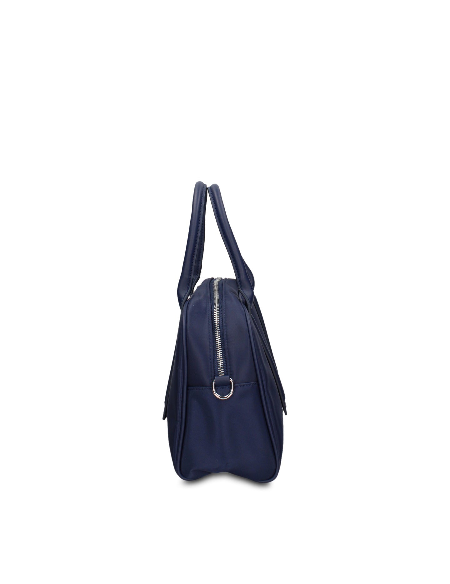 Borsa a Mano in 100% Pu Vegan Leather Blu