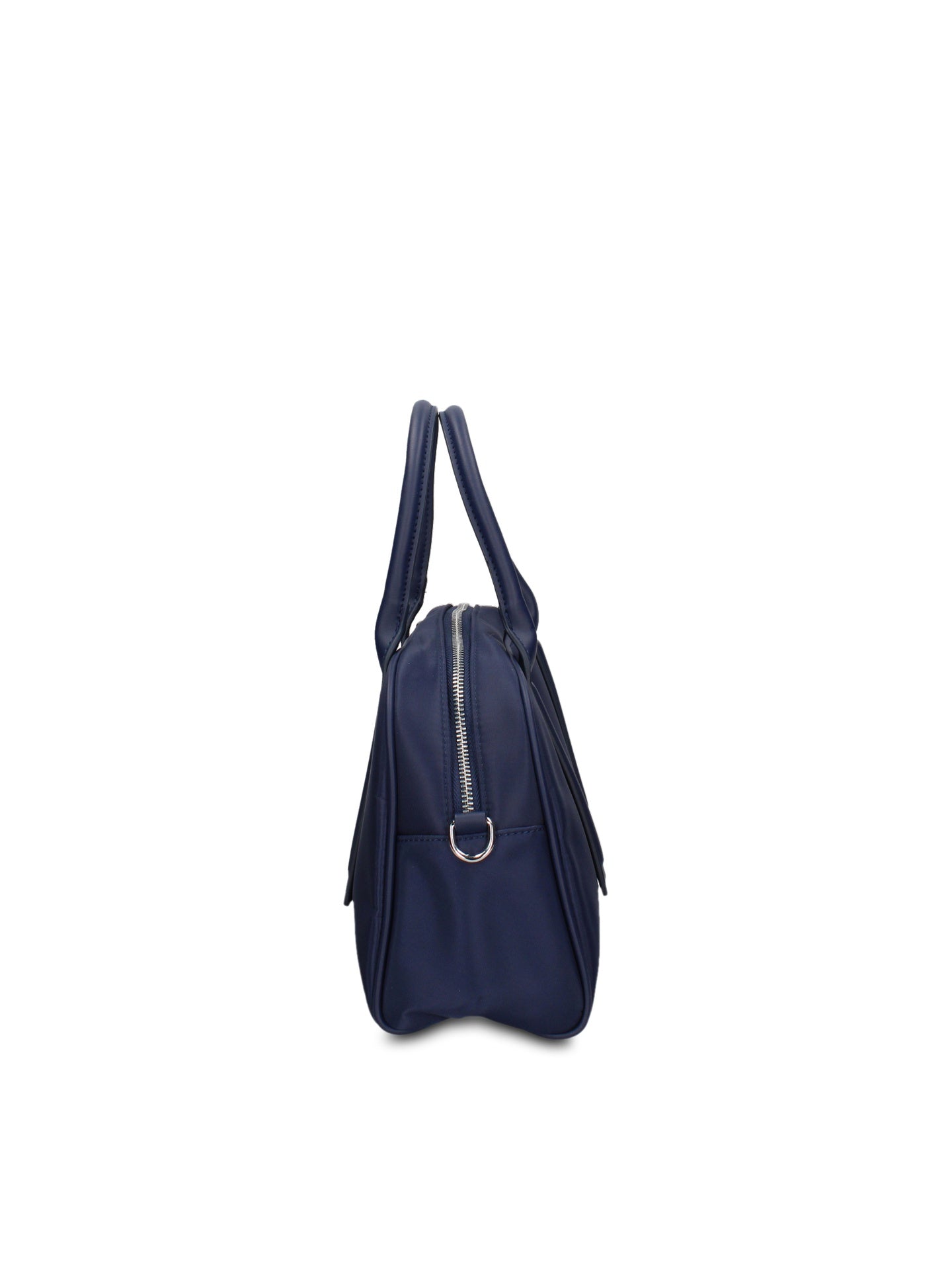 Borsa a Mano in 100% Pu Vegan Leather Blu