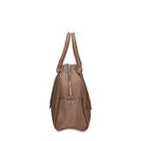 Borsa a Mano in 100% Pu Vegan Leather Verde Militare