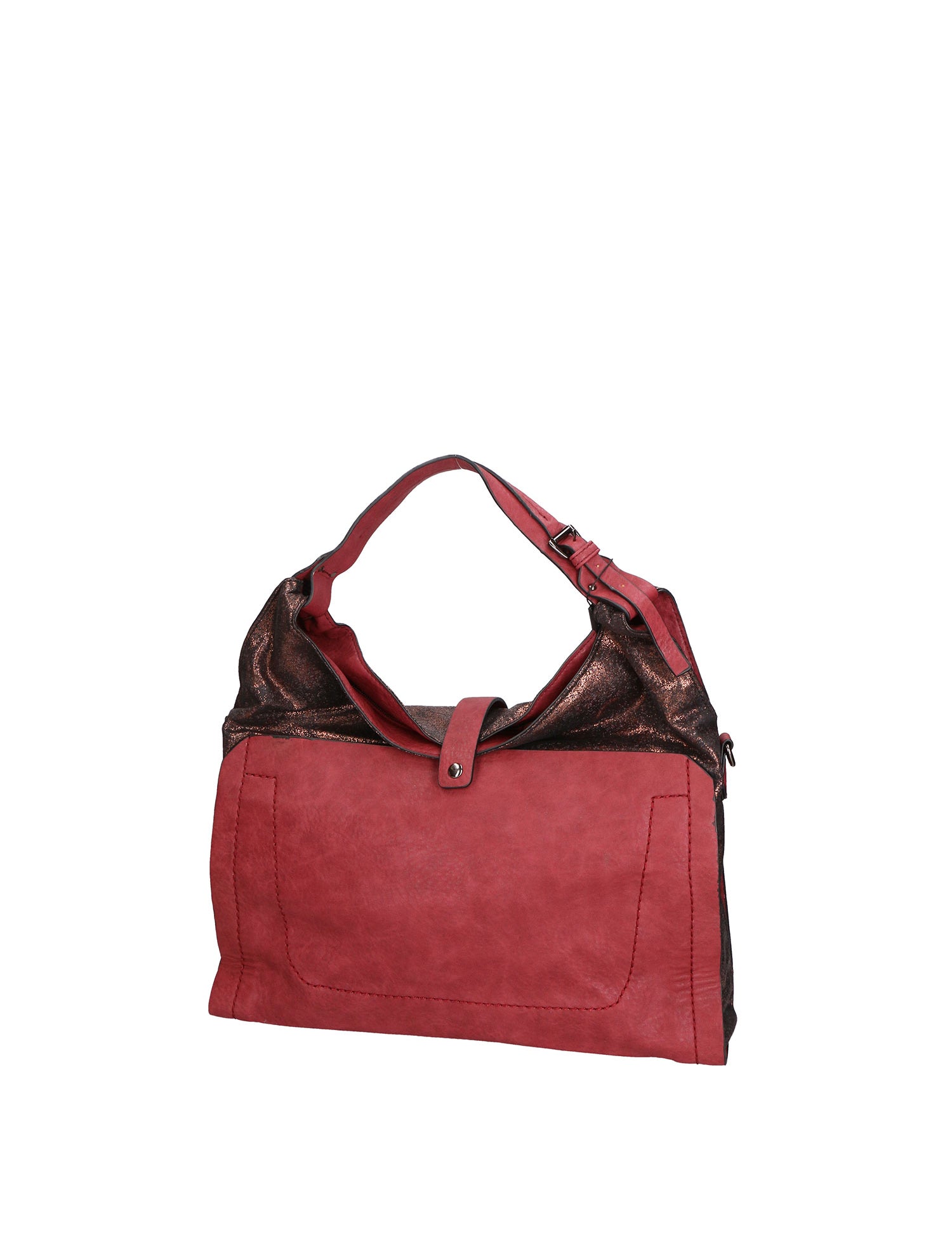 Edera Elite Borsa a spalla da donna Vera pelle LK0247-BORDEAUX Gave Lux