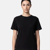 T-shirt in 84% Cotone 16% Elastan Nero
