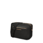 Borsa a Tracolla in 100% Pu Vegan Leather Nero