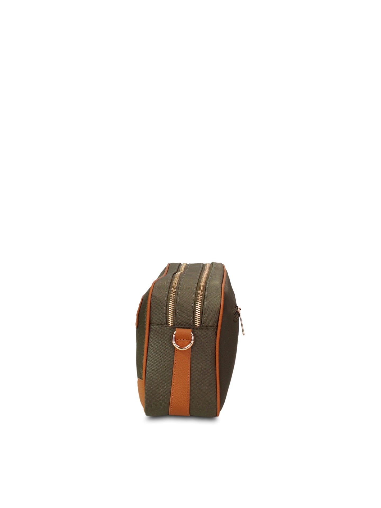 Borsa a Tracolla in 100% Pu Vegan Leather Verde