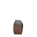 Borsa a Tracolla in 100% Pu Vegan Leather Grigio