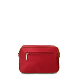 Borsa a Tracolla in 100% Pu Vegan Leather Rosso
