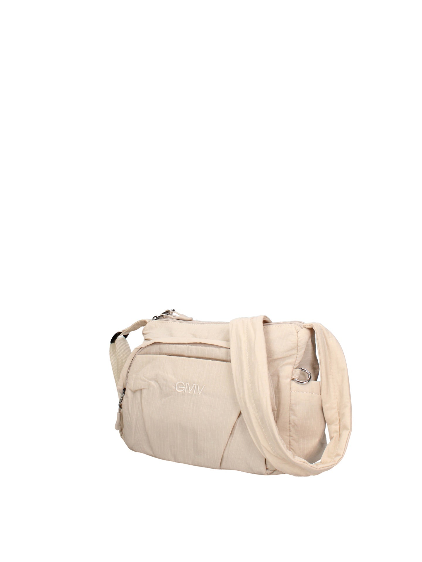 Borsa a Tracolla in Poliestere Panna