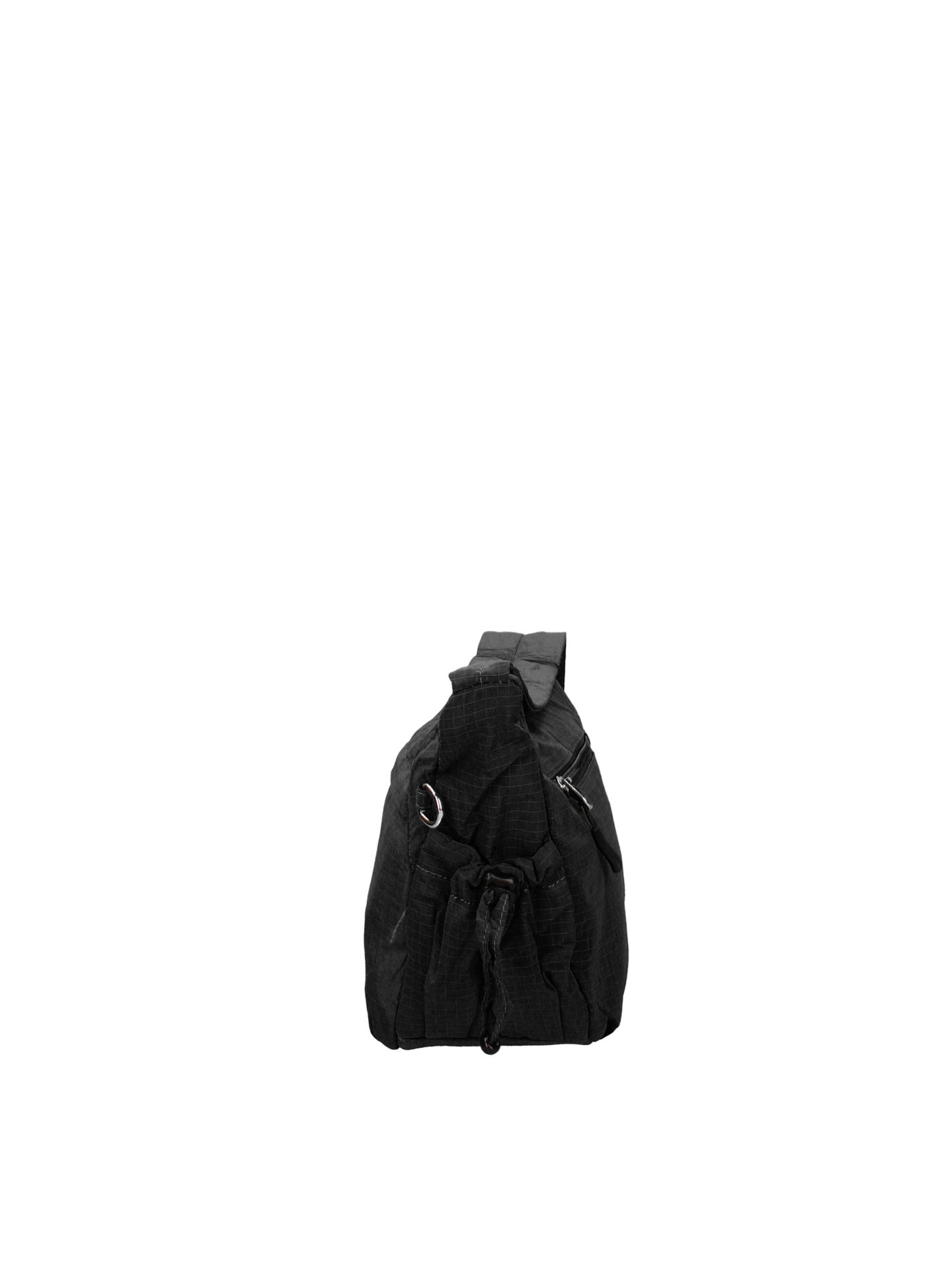 Borsa a Tracolla in Poliestere Nero
