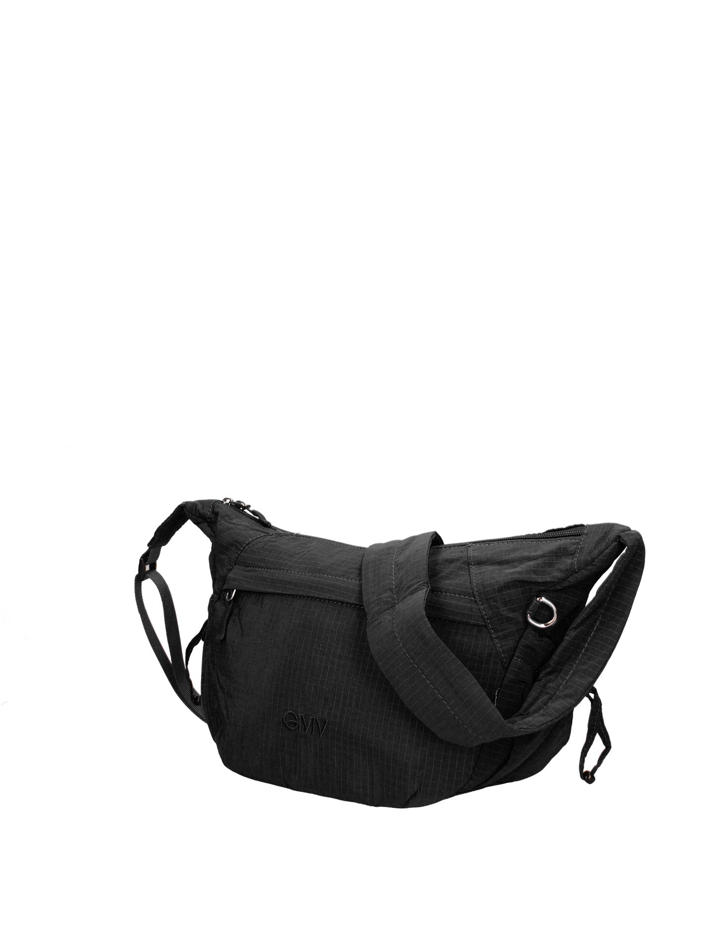 Borsa a Tracolla in Poliestere Nero
