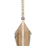 Borsa a Spalla in Polyurethane Marrone