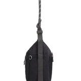 Borsa a Spalla in Polyurethane Nero