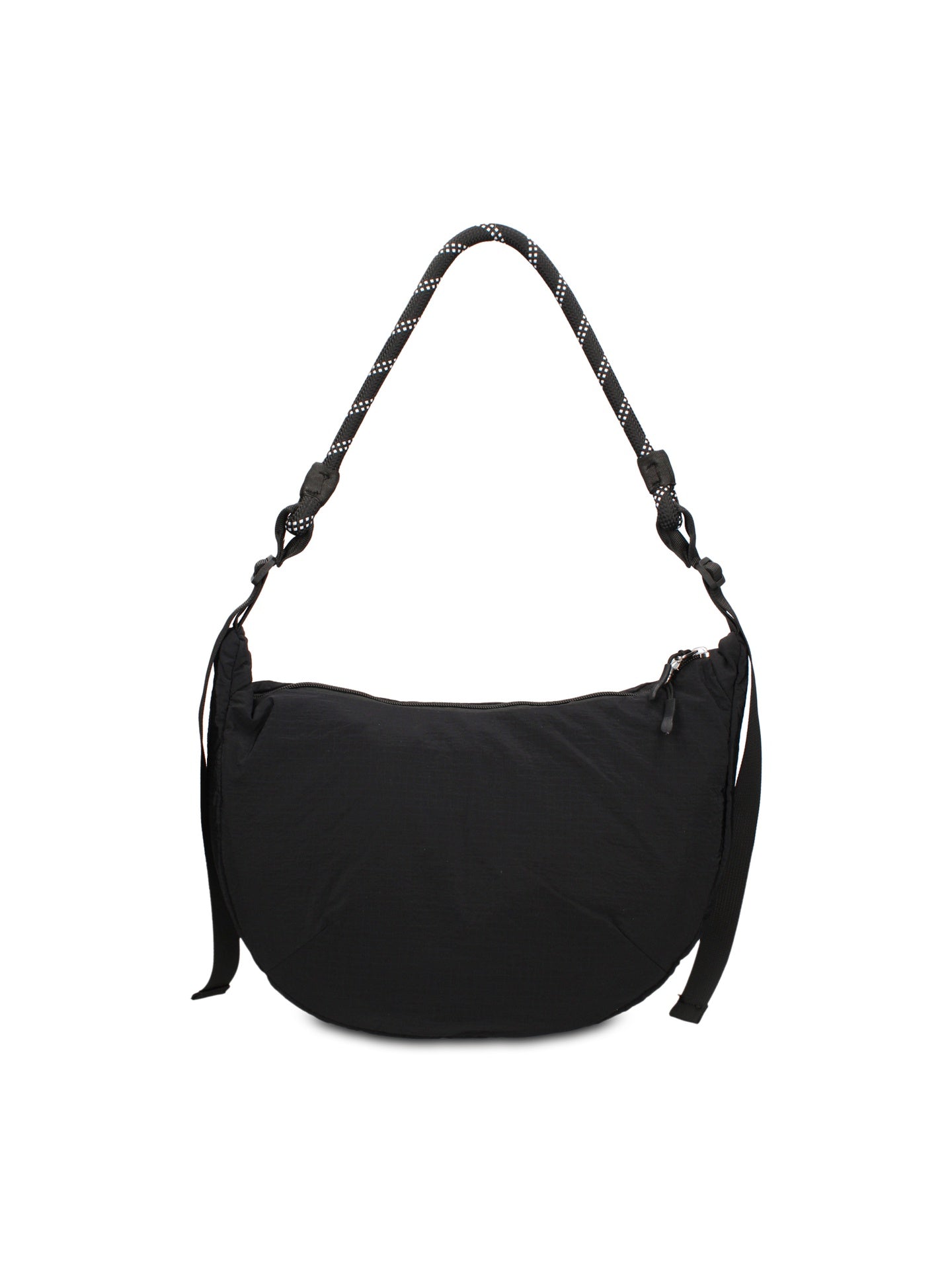Borsa a Spalla in 100% Pu Vegan Leather Nero
