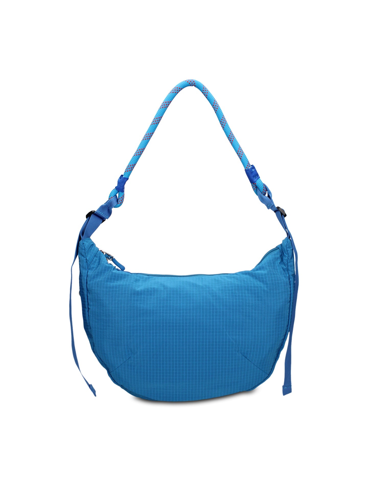 Borsa a Spalla in 100% Pu Vegan Leather Blu Scuro