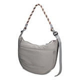 Borsa a Spalla in 100% Pu Vegan Leather Grigio Scuro