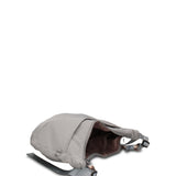 Borsa a Spalla in 100% Pu Vegan Leather Grigio Scuro