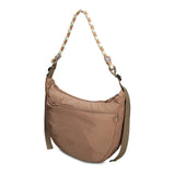 Borsa a Spalla in 100% Pu Vegan Leather Verde Militare