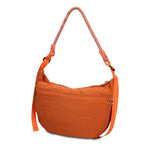 Borsa a Spalla in 100% Pu Vegan Leather Arancione