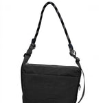 Borsa a Spalla in Polyurethane Nero