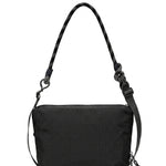 Borsa a Spalla in Polyurethane Nero
