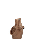 Borsa a Spalla in Poliestere Marrone