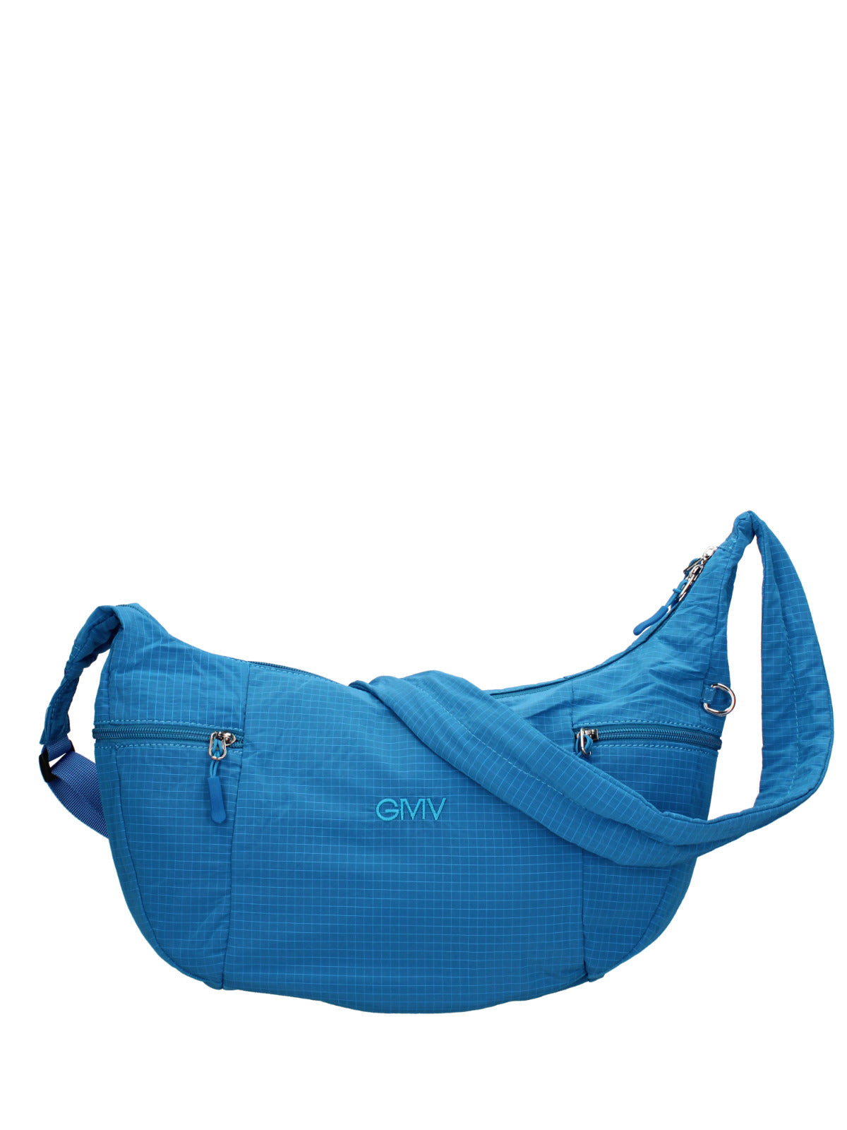 Borsa a Spalla in Poliestere Blu Scuro