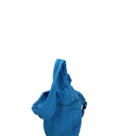 Borsa a Spalla in Poliestere Blu Scuro