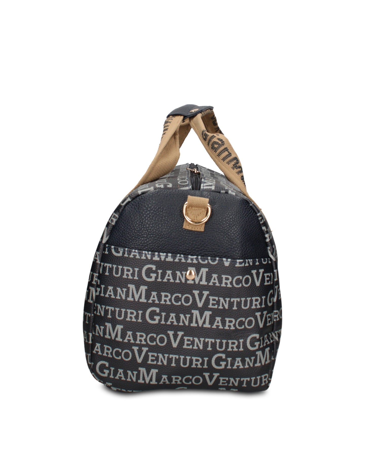 Borsa a Mano in 100% Pu Vegan Leather Blu