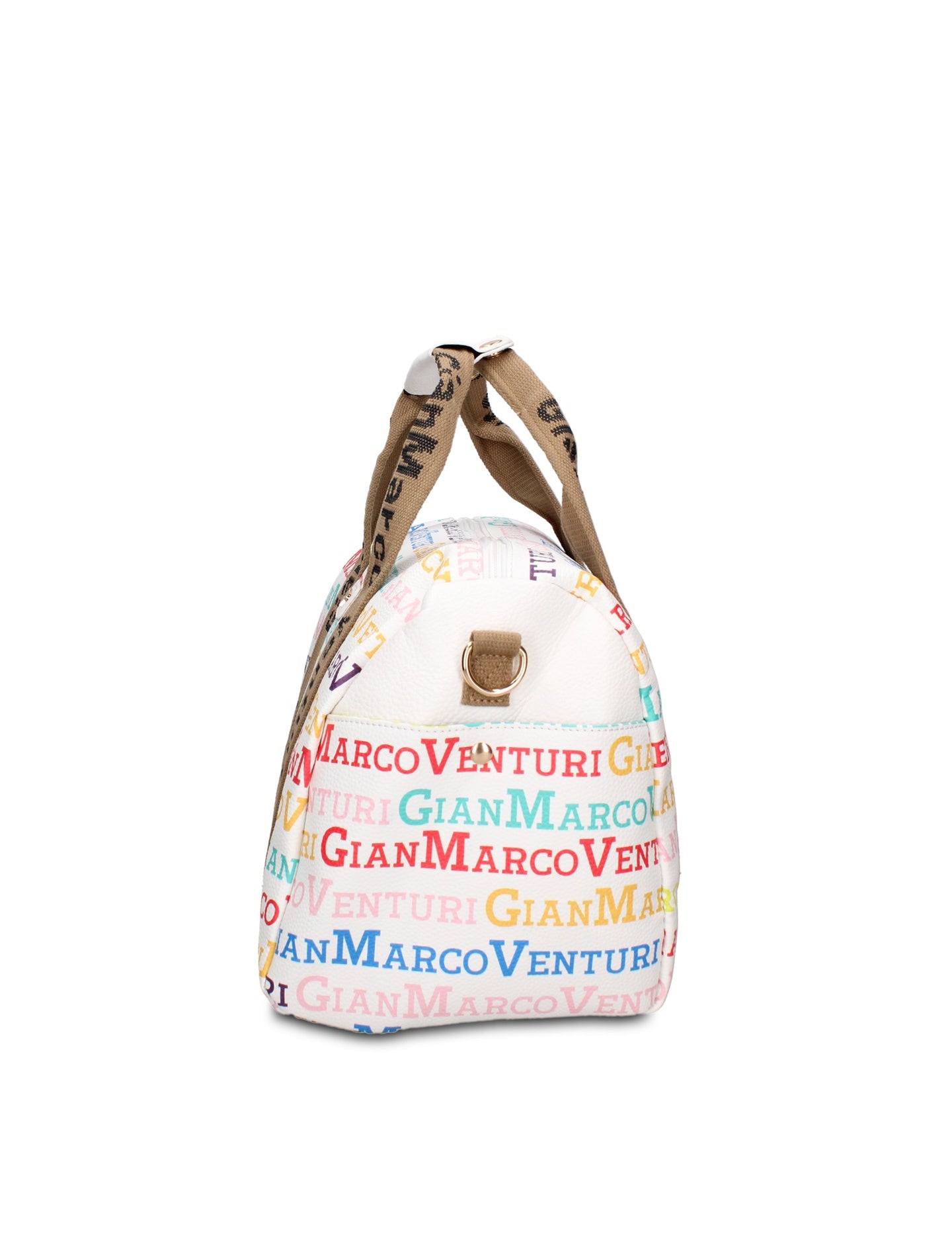 Borsa a Mano in 100% Pu Vegan Leather Bianco