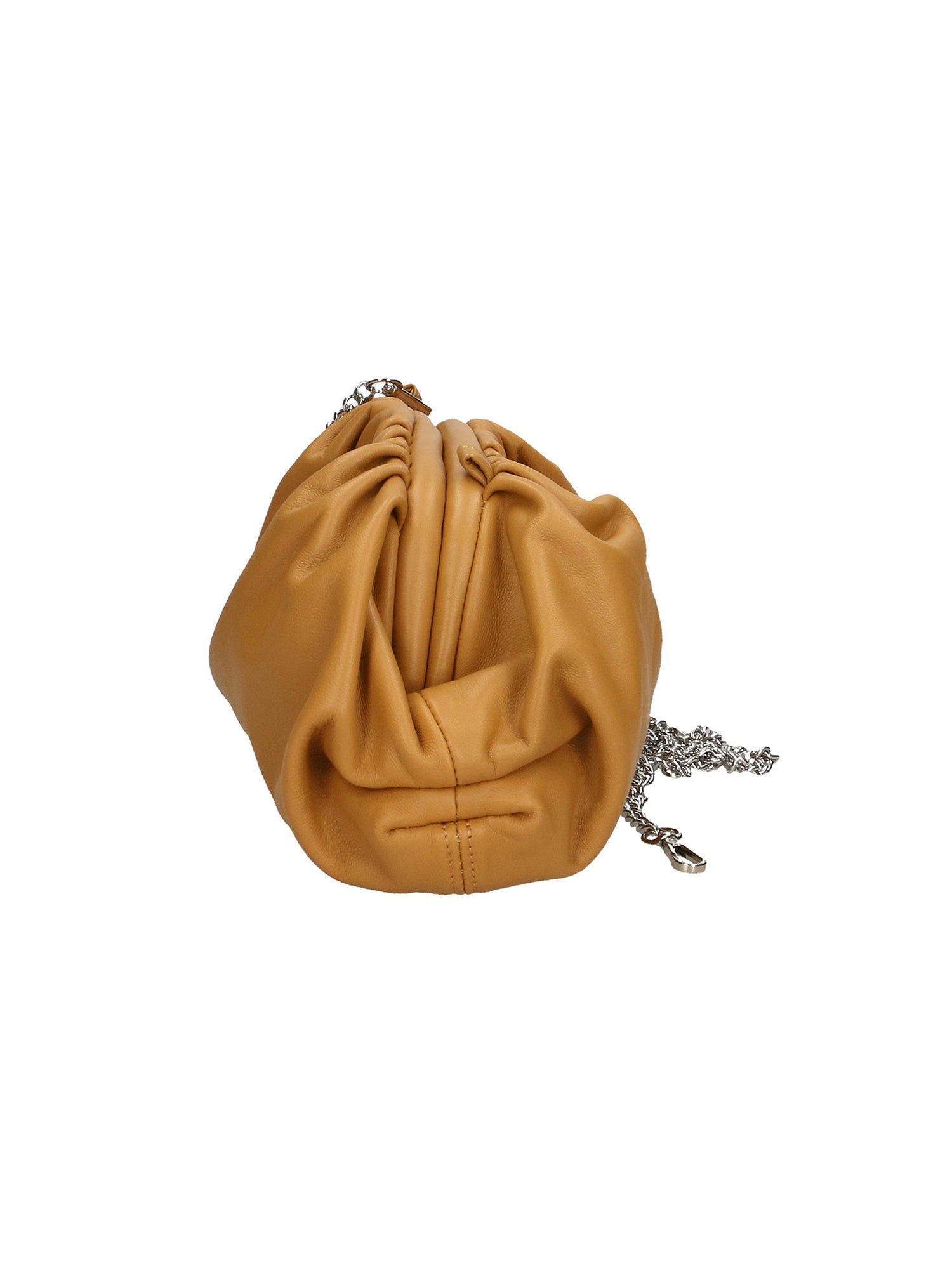 Quinta Borsa a tracolla donna Vera pelle 01448-D44 CUOIO COGNAC Gave Lux