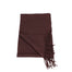 71% Poliestere 30% Viscosa SRP036-CIOCCOLATO Sciarpa donna Silvana Elite Gave Lux