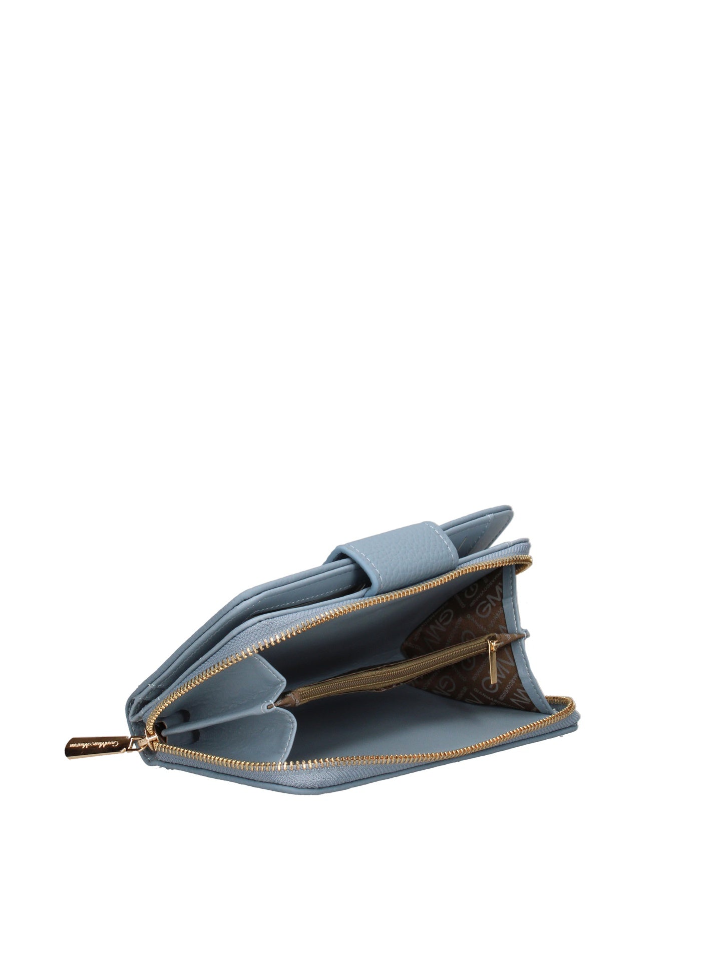 Portafoglio in Polyurethane Blu Scuro