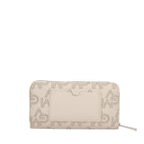 Portafoglio in Polyurethane Bianco