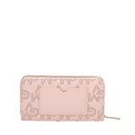 Portafoglio in Polyurethane Rosa